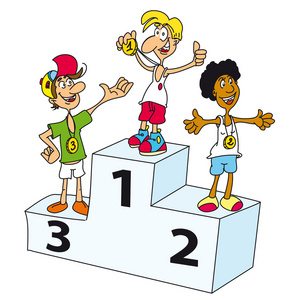 胜负之间,实力胜利者登上领奖台 胜负之间,实力胜利者登上领奖台